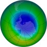 Antarctic Ozone 1993-11